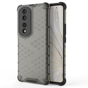 For Honor 70 Pro 5G Honeycomb Phone Case(Black) (OEM)