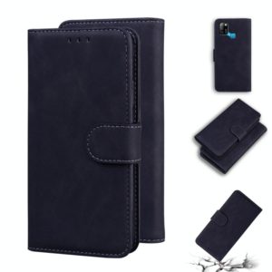For Infinix Smart 5 X657 / Hot 10 Lite Skin Feel Pure Color Flip Leather Phone Case(Black) (OEM)