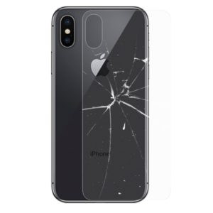 For iPhone X / XS Transparent Tempered Glass Back Screen Protector (OEM)