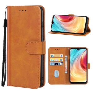 Leather Phone Case For Blackview A80(Brown) (OEM)
