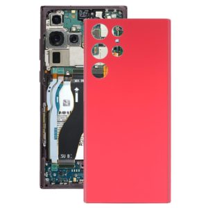 For Samsung Galaxy S22 Ultra Battery Back Cover (Red) (OEM)