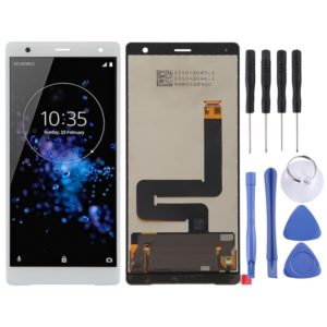 Original LCD Screen for Sony Xperia XZ2 with Digitizer Full Assembly(White) (OEM)