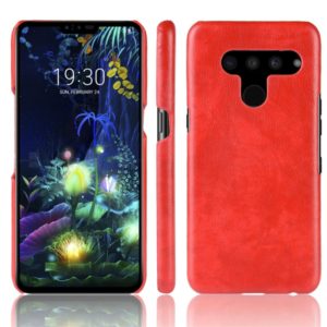 Shockproof Litchi Texture PC + PU Protective Case for LG V50 ThinQ 5G (Red) (OEM)