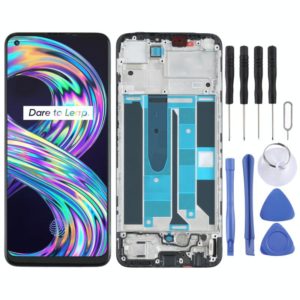 LCD Screen and Digitizer Full Assembly with Frame for OPPO Realme 8 4G (OEM)