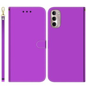 For Motorola Moto G Stylus 4G 2022 Imitated Mirror Surface Leather Phone Case(Purple) (OEM)