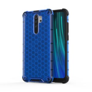 For Xiaomi Redmi Note 8 Pro Shockproof Honeycomb PC + TPU Case(Blue) (OEM)