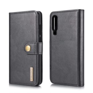 DG.MING Crazy Horse Texture Flip Detachable Magnetic Leather Case for Huawei P30, with Holder & Card Slots & Wallet (Black) (DG.MING) (OEM)