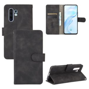 For Vivo X30 Pro Solid Color Skin Feel Magnetic Buckle Horizontal Flip Calf Texture PU Leather Case with Holder & Card Slots & Wallet(Black) (OEM)