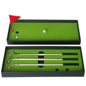 Golf Mini Putting Mat Court Push Rod Trainer, Size: 24.5x10.5x3.5cm (OEM)