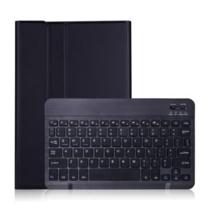 A860 For Samsung Galaxy Tab S6 10.5 inch T860 / T865 Detachable Bluetooth Keyboard Tablet Case with Pen Holder Elastic Strap(Black) (OEM)