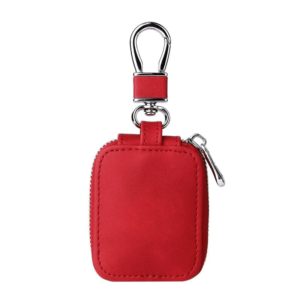 Leather Earphone Protective Case with Hook For Airpods 3 / Airpods Pro / Airpods 1 / 2(Red) (OEM)