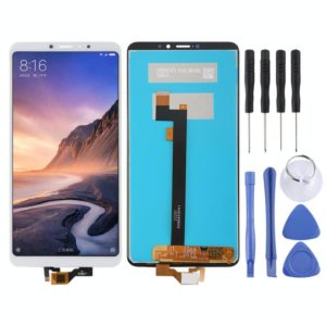 LCD Screen and Digitizer Full Assembly for Xiaomi Mi Max 3(White) (OEM)