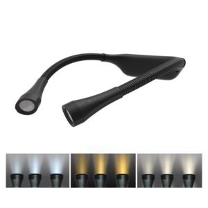 Hanging Neck Lamp Student Eye Protection Led Reading Lamp USB Rechargeable Book Lamp(Black) (OEM)