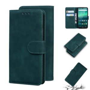For Nokia 1.3 Skin Feel Pure Color Flip Leather Phone Case(Green) (OEM)