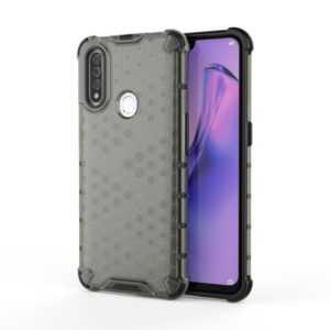 For OPPO A8/A31 Shockproof Honeycomb PC + TPU Case(Grey) (OEM)