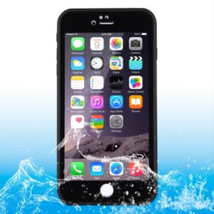 HAWEEL for iPhone 6 Plus & 6s Plus Tridimensional Diamond Pattern 3ATM Life Waterproof Protective Case(Black) (HAWEEL) (OEM)