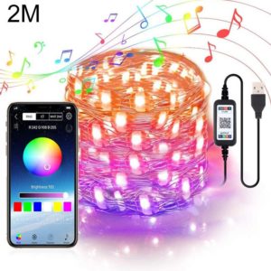 2m 20 LEDs USB Bluetooth Music RGB Light (OEM)
