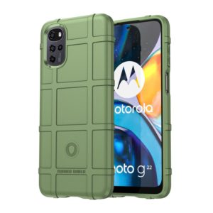 For Motorola Moto G22 Full Coverage Shockproof TPU Case(Green) (OEM)