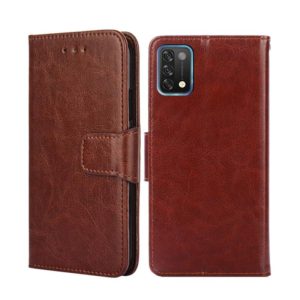 For UMIDIGI A11 Crystal Texture Leather Phone Case(Brown) (OEM)