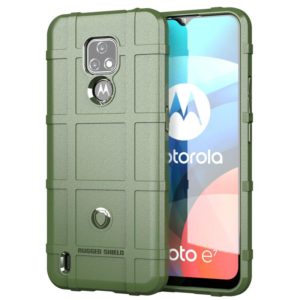 For Motorola Moto E7 2020 Full Coverage Shockproof TPU Case(Green) (OEM)