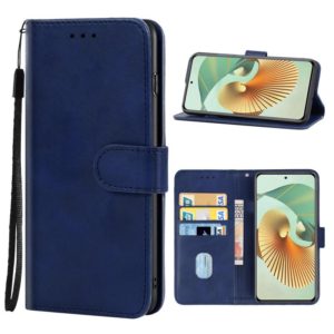Leather Phone Case For ZTE Axon 30 Pro 5G(Blue) (OEM)