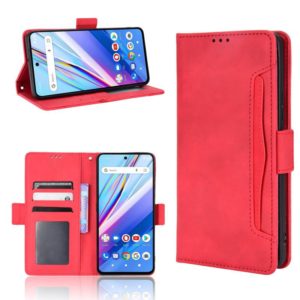 For BLU G91 Pro Skin Feel Calf Pattern Leather Phone Case(Red) (OEM)