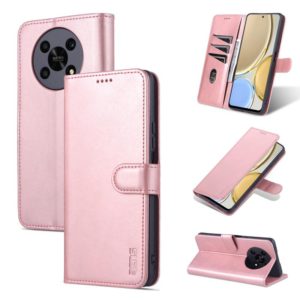For Honor X30 AZNS Skin Feel Calf Texture Horizontal Flip Leather Phone Case(Rose Gold) (AZNS) (OEM)