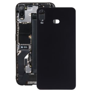 For Galaxy A6s Battery Back Cover (Black) (OEM)