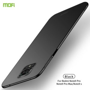 For Xiaomi RedMi Note9S/Note9Pro MOFI Frosted PC Ultra-thin Hard C(Black) (MOFI) (OEM)