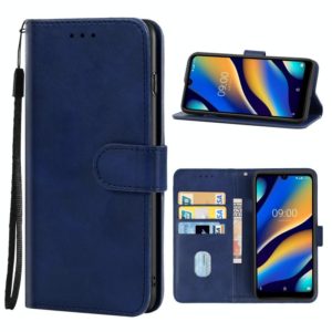 Leather Phone Case For Wiko View 3 Lite(Blue) (OEM)