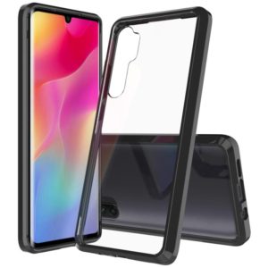 For Xiaomi Mi Note 10 Lite Shockproof Scratchproof TPU + Acrylic Protective Case(Black) (OEM)