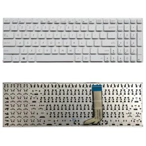 US Version Keyboard for Asus X556 X556U X556UA X556UB X556UF X556UJ X556UQ X556UR X556UV (White) (OEM)