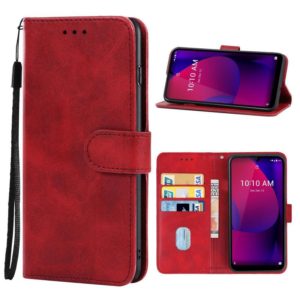 Leather Phone Case For Coolpad Suva(Red) (OEM)