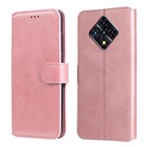 For Infinix Zero 8 Classic Calf Texture PU + TPU Horizontal Flip Leather Case with Holder & Card Slots & Wallet(Rose Gold) (OEM)