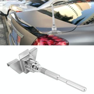 PS-409 Modified Car Antenna Aerial, Size: 24.0cm x 11.5cm(Silver) (OEM)