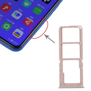 For OPPO A11x/A11/A9(2020)/A5(2020) SIM Card Tray + SIM Card Tray + Micro SD Card Tray (Gold) (OEM)