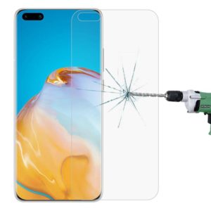 For Huawei P40 Pro Half-screen Transparent Tempered Glass Film (DIYLooks) (OEM)