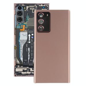 For Samsung Galaxy Note20 Ultra Battery Back Cover with Camera Lens Cover (Rose Gold) (OEM)