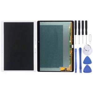 Original Super AMOLED LCD Screen for Galaxy Tab S 10.5 / T805 with Digitizer Full Assembly (White) (OEM)