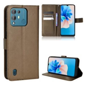 For Blackview A55 Pro Diamond Texture Leather Phone Case(Brown) (OEM)