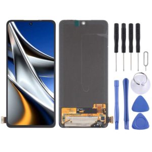 AMOLED Material Original LCD Screen and Digitizer Full Assembly for Xiaomi Poco X4 Pro 5G (OEM)