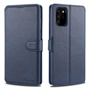 For Samsung Galaxy Note20 Ultra AZNS Calf Texture Horizontal Flip Leather Case with Holder & Card Slots & Wallet & Photo Frame(Blue) (AZNS) (OEM)