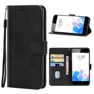 Leather Phone Case For Meizu M5c(Black) (OEM)