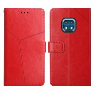 For Nokia XR20 Y Stitching Horizontal Flip Leather Phone Case(Red) (OEM)