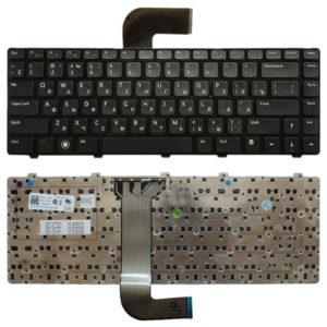 RU Keyboard for DELL Inspiron 14R N4110 M4110 N4050 M4040 N5050 M5050 M5040 N5040 3330 X501LX502L P17S P18 N4120 (Black) (OEM)