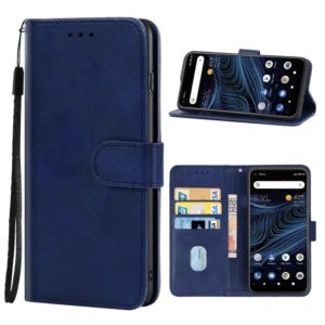 Leather Phone Case For ZTE Blade X1 5G(Blue) (OEM)