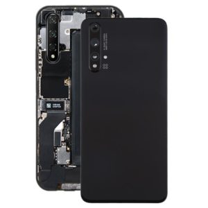 Original Battery Back Cover with Camera Lens Cover for Huawei Nova 5T(Black) (OEM)