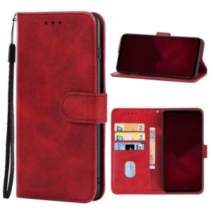For Asus ROG Phone 6 Leather Phone Case(Red) (OEM)