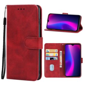 Leather Phone Case For Blackview A60(Red) (OEM)