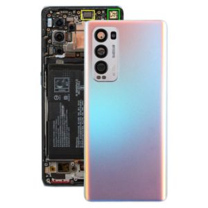 For OPPO Reno5 Pro+ 5G / Find X3 Neo CPH2207, PDRM00, PDRT00 Original Battery Back Cover (Orange) (OEM)